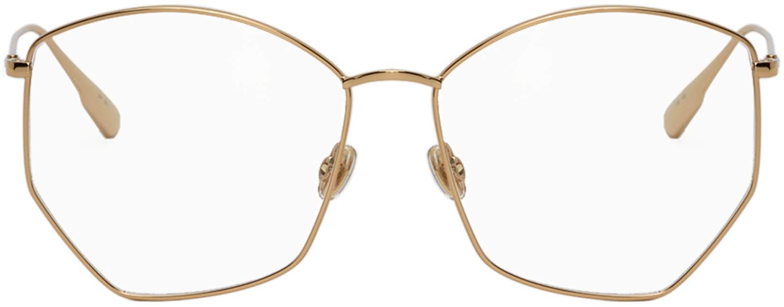 Gold DiorStellaire04 Glasses