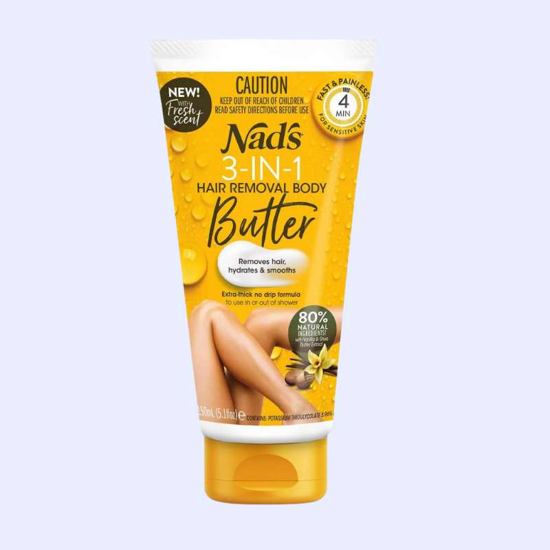 Nad’s 3-in-1 Butter Body Hair Removal Cream