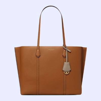 Tory Burch Perry Triple Compartment Leather Tote 