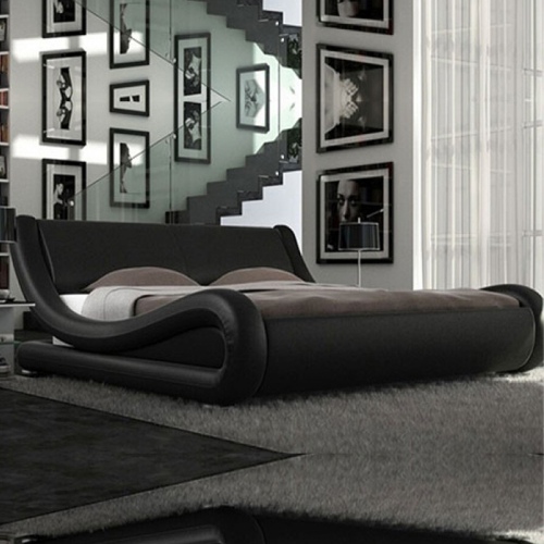 Volo Italian Modern Leather Bed